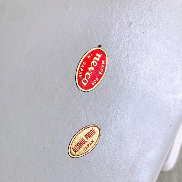 Set of 2 Matching Vintage Snack Tray Set Paper Papier Mache Nevco Japan - Picture 8 of 8